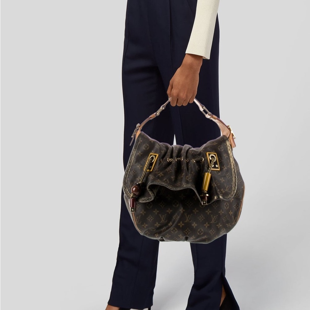 Louis Vuitton Monogram Kalahari GM vintage brown shoulder bag